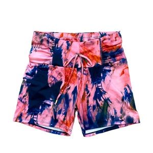 Tie dye shorts